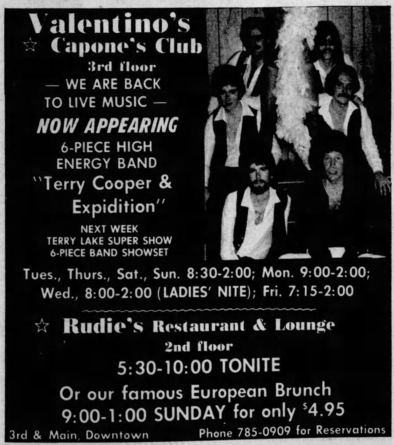 1980: Valentino's
